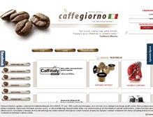 Tablet Screenshot of caffegiorno.pl